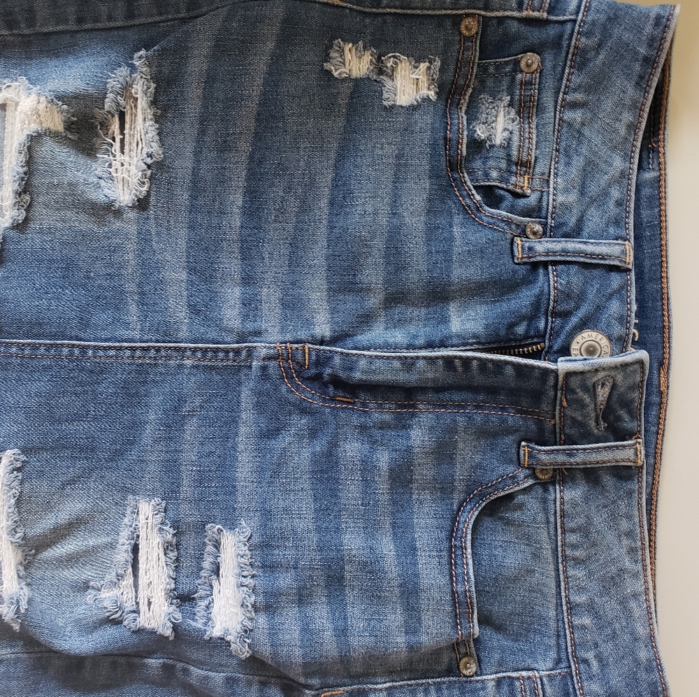 Jean Mini Skirt